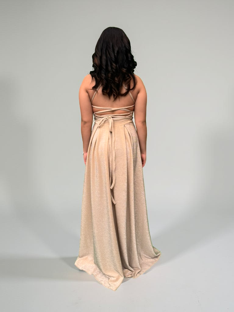 Vestido Liz brillos