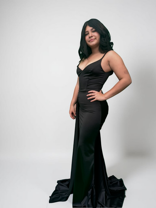 Vestido Sirena (Pompi corrugada)