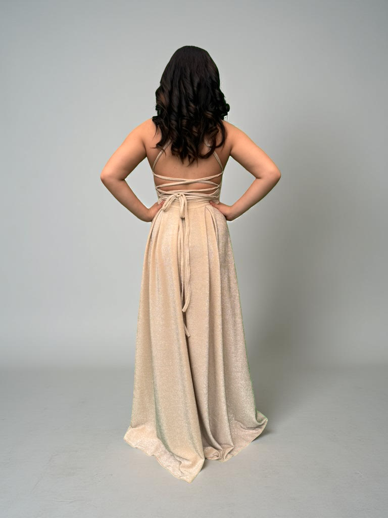 Vestido Liz brillos