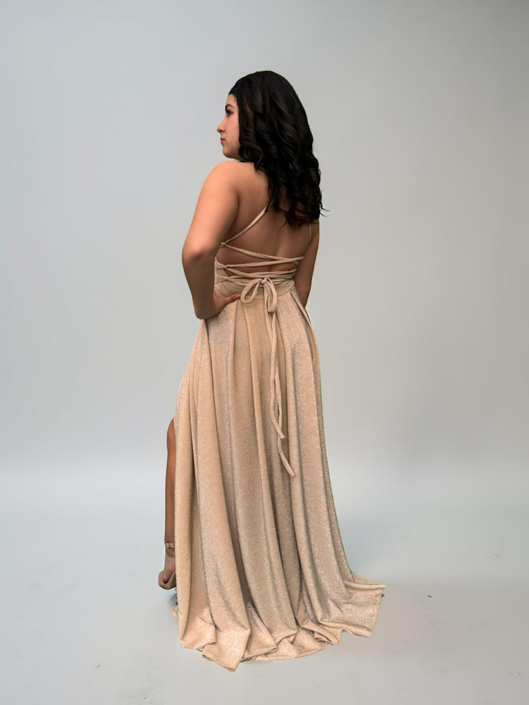 Vestido Liz brillos